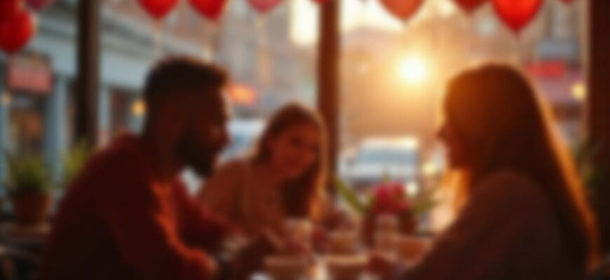 group of friends out to dinner